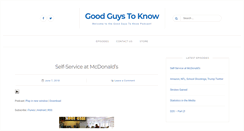 Desktop Screenshot of goodguystoknow.com